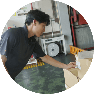 梱包・発送配達業務