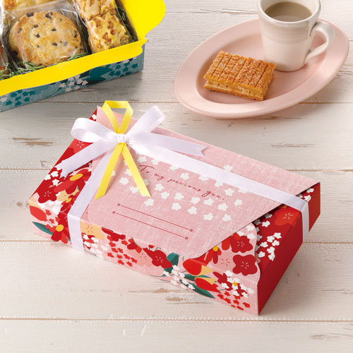 メッセージギフト レッド